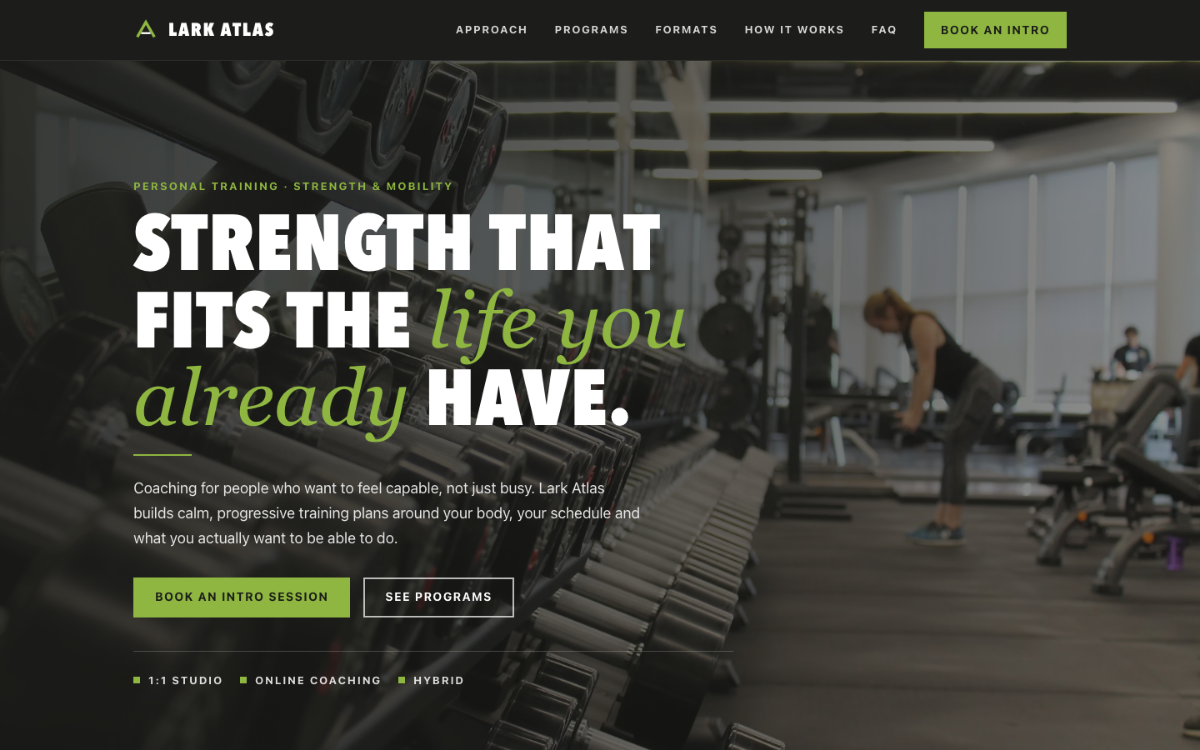 Lark Atlas Personal Trainer