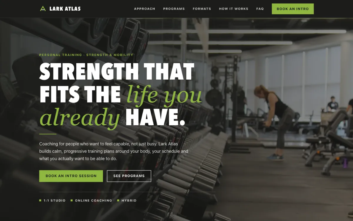 Lark Atlas Personal Trainer