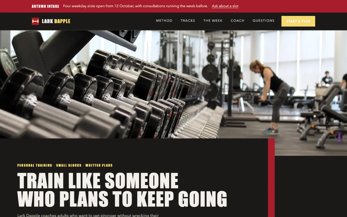 Lark Dapple Personal Trainer
