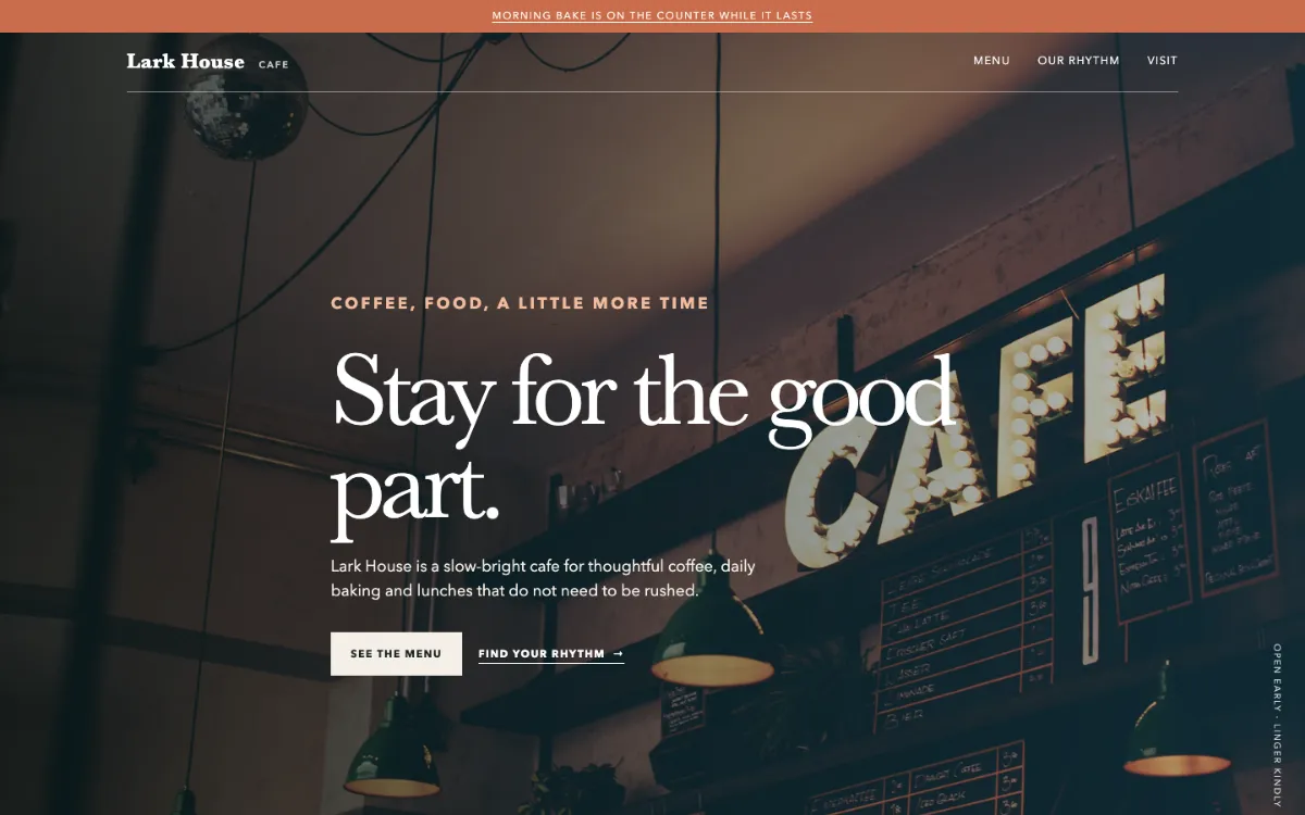 Lark House Cafe