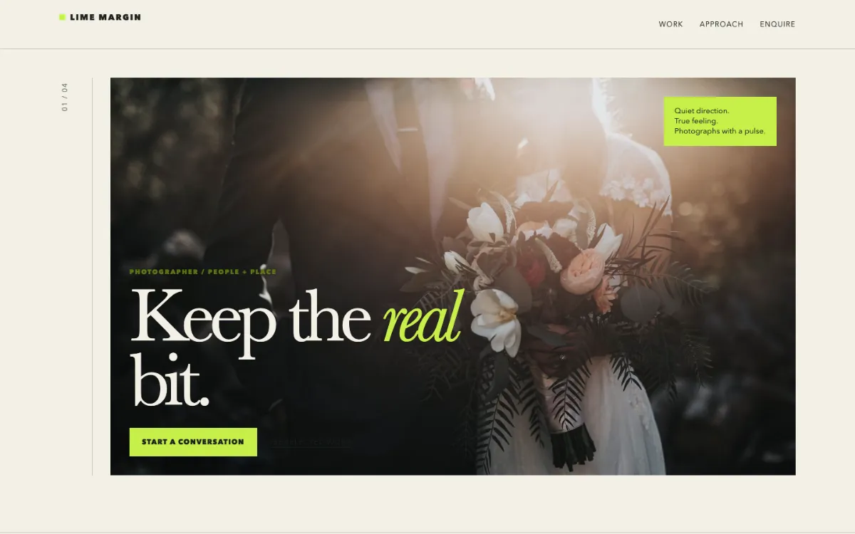 Lime Margin Photographer