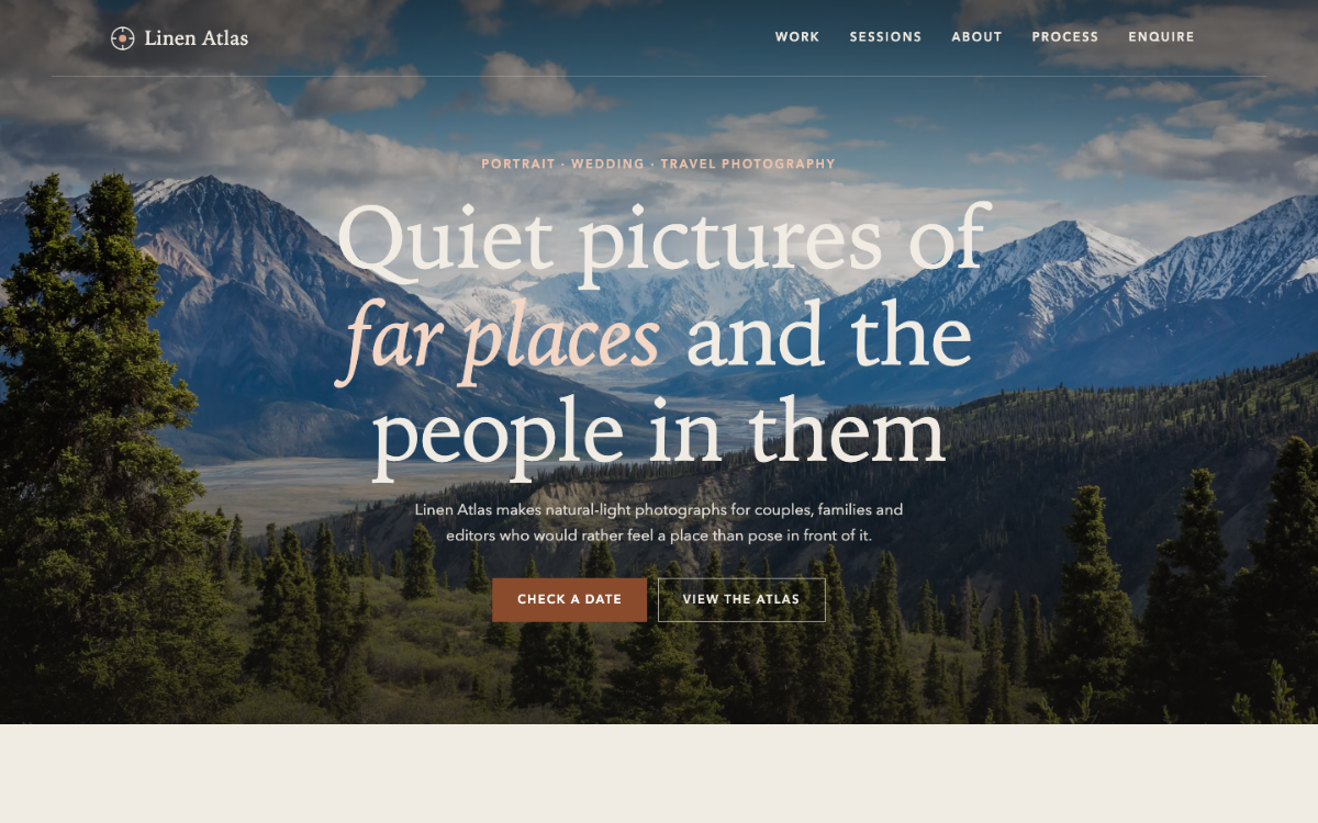 Linen Atlas Photographer