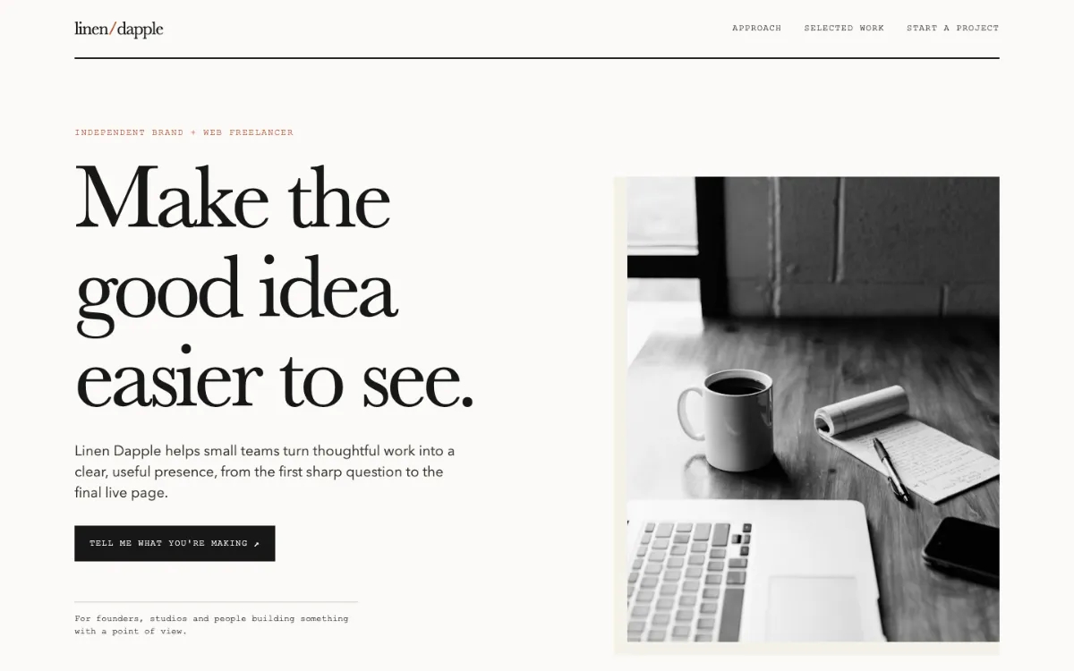 Linen Dapple Freelancer