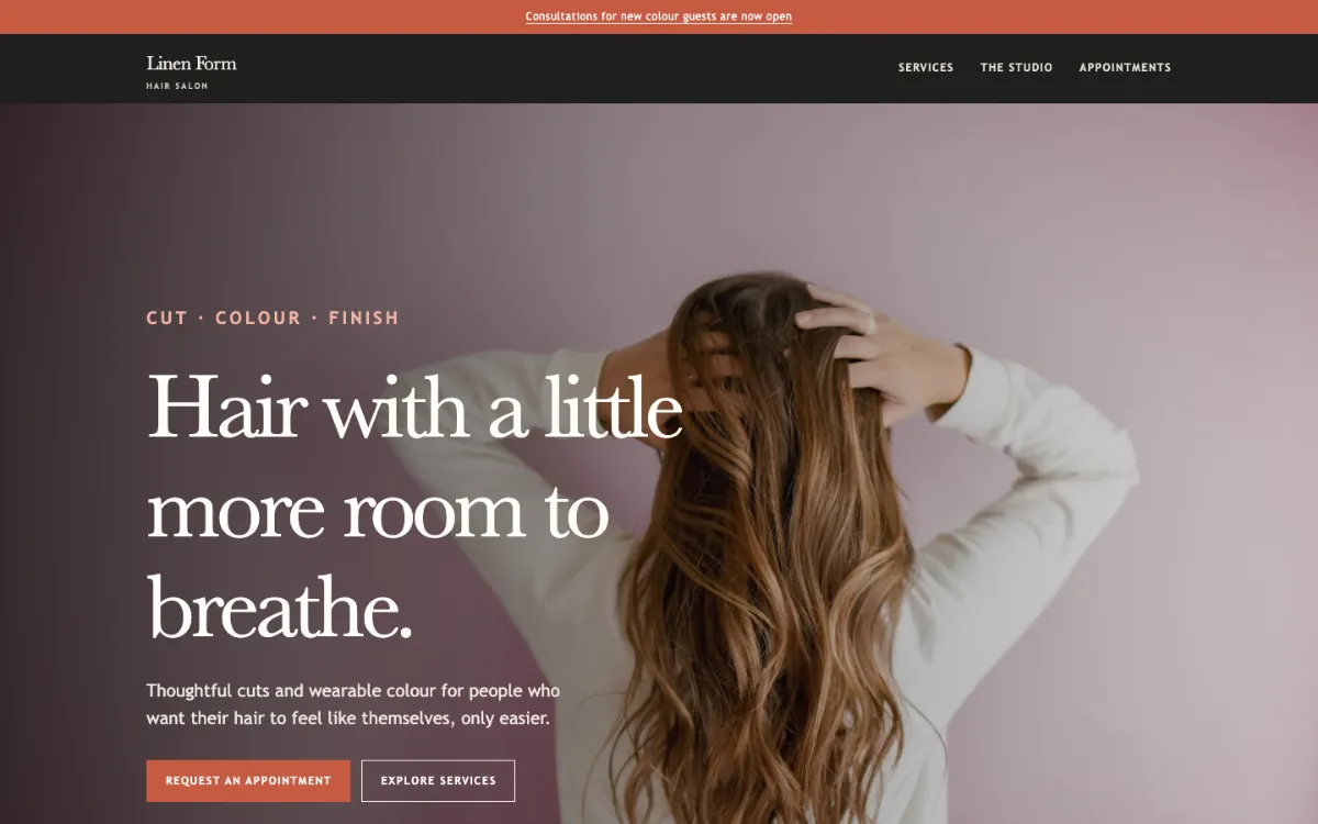 Linen Form Hair Salon