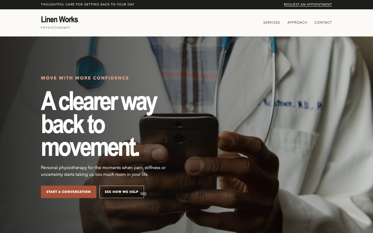 Linen Works Physiotherapist