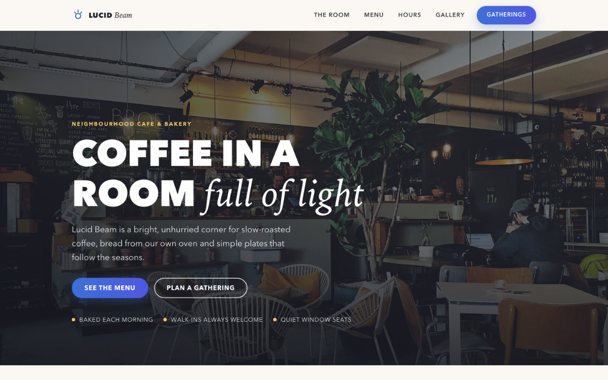 Lucid Beam Cafe
