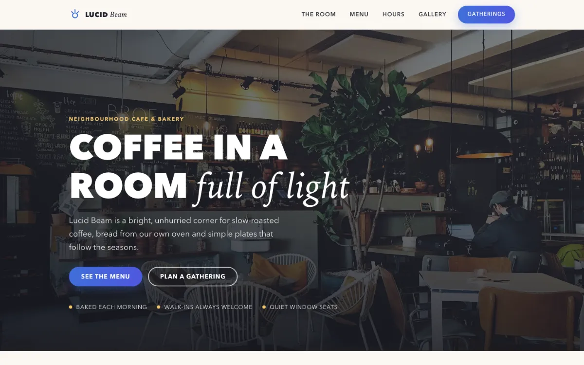 Lucid Beam Cafe