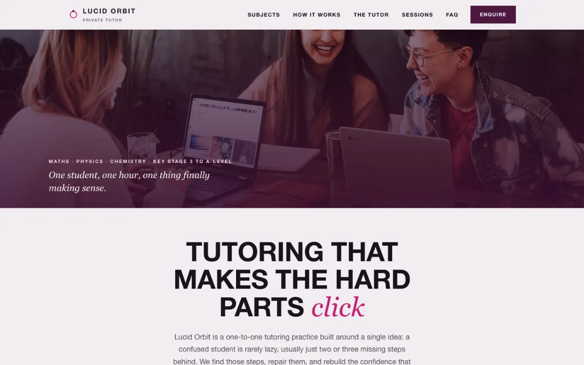 Lucid Orbit Private Tutor