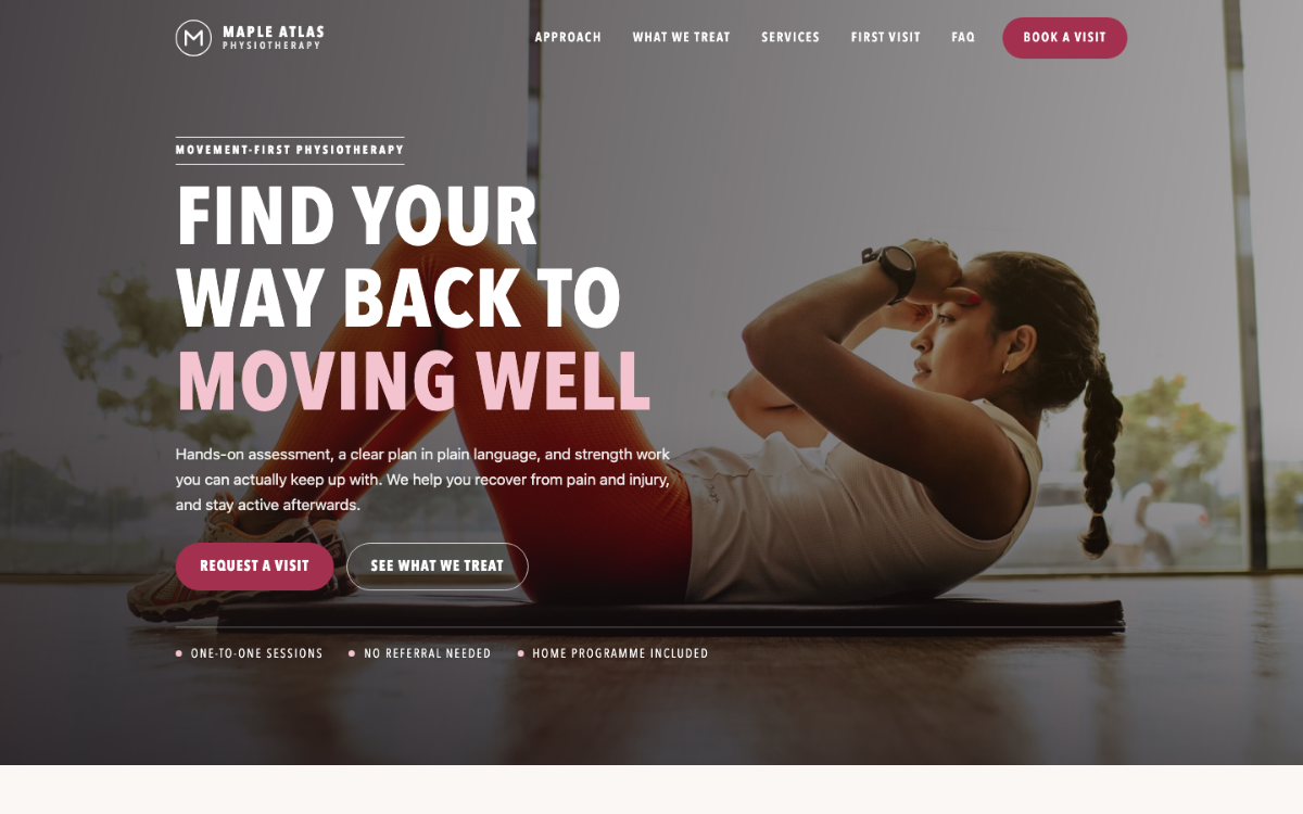 Maple Atlas Physiotherapist