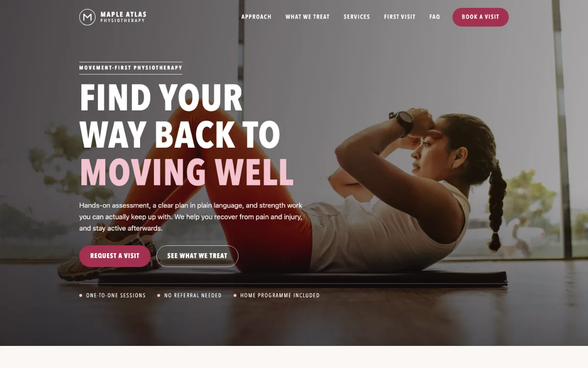 Maple Atlas Physiotherapist