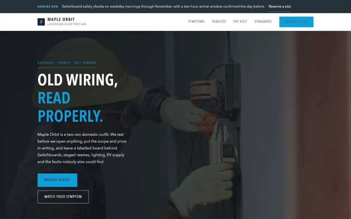 Maple Orbit Electrician