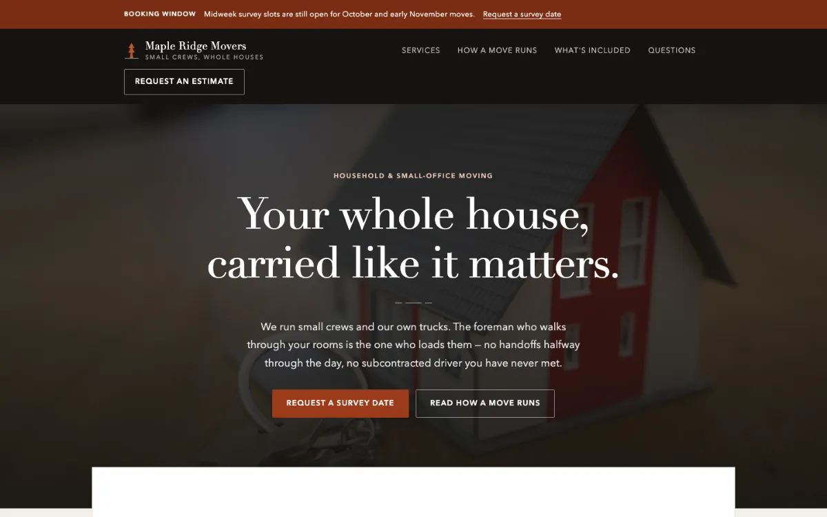 Maple Ridge Movers