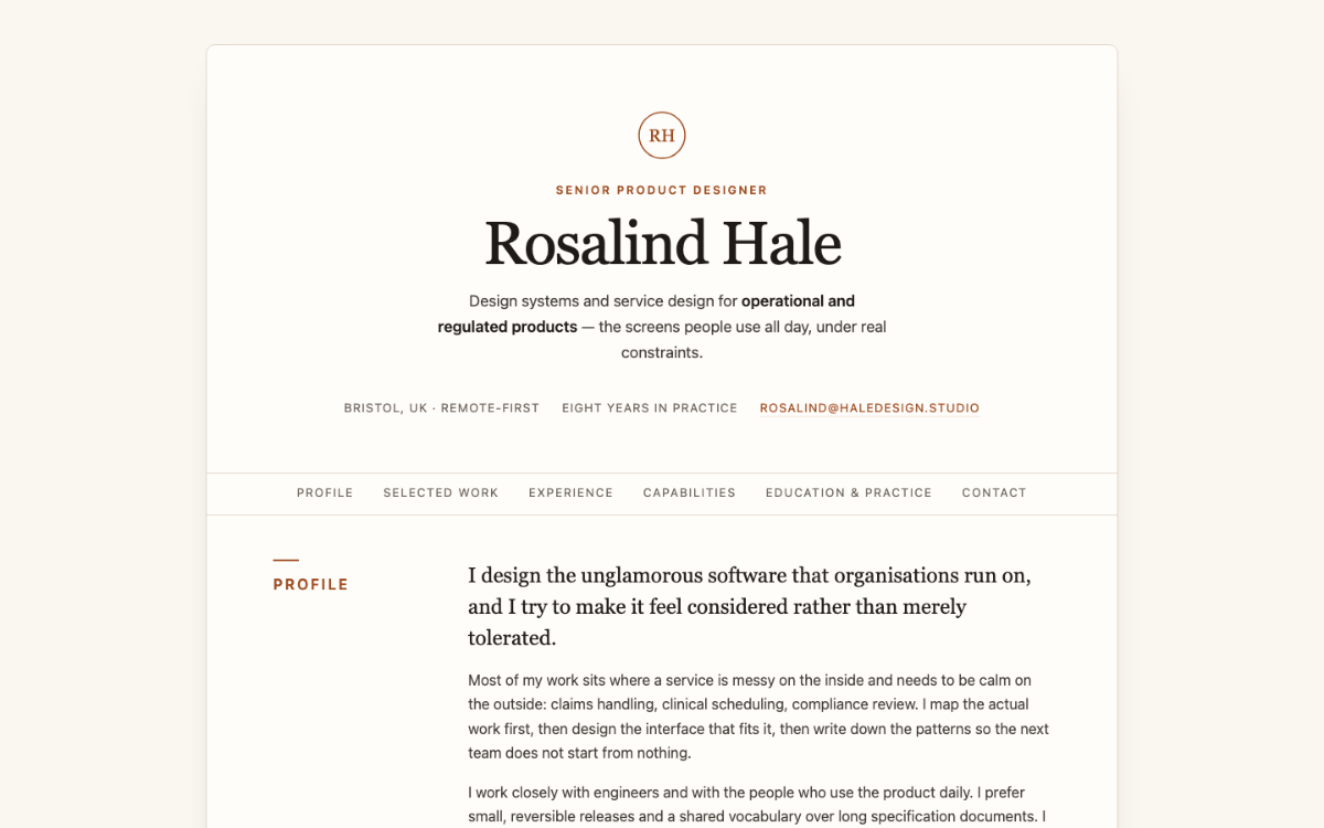 Maple Swell Resume