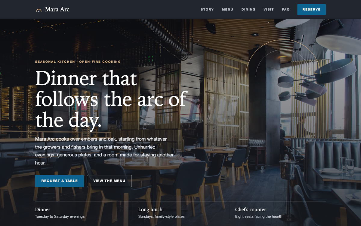Mara Arc Restaurant
