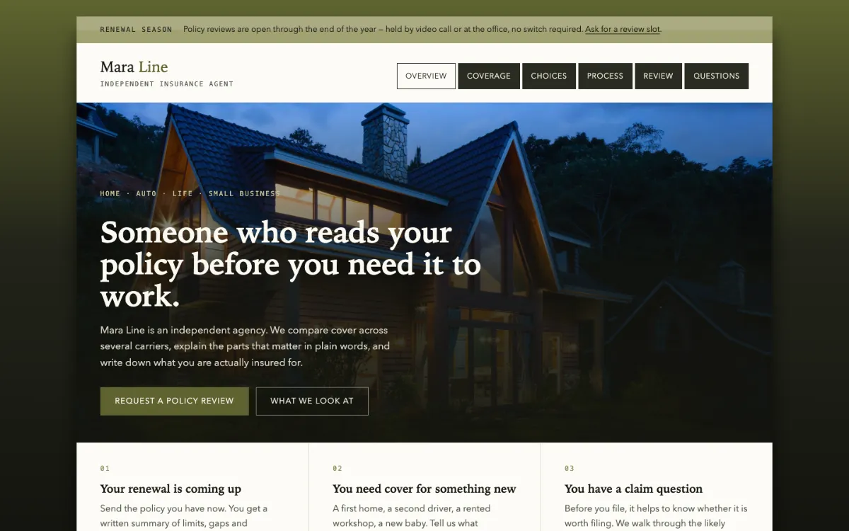 Mara Line Insurance Agent