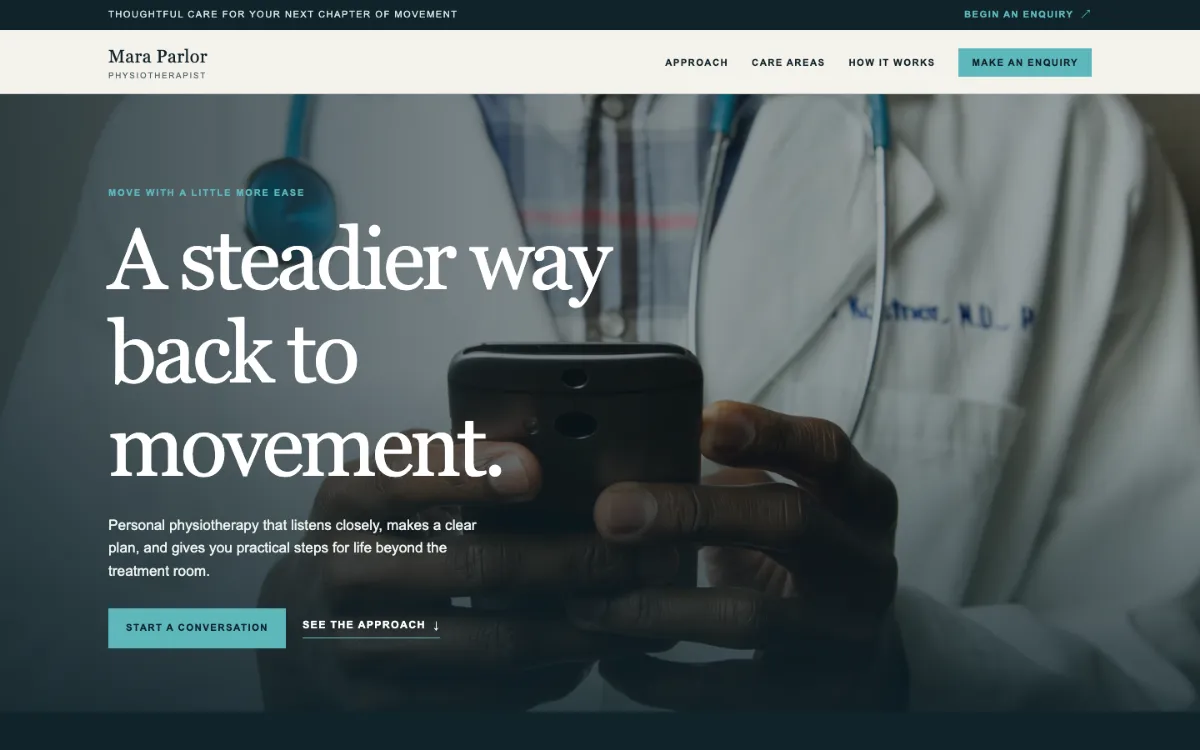 Mara Parlor Physiotherapist