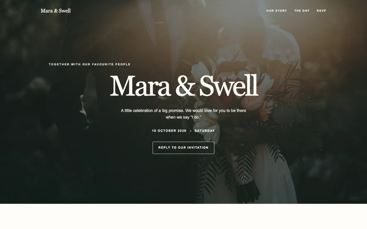 Mara Swell Wedding