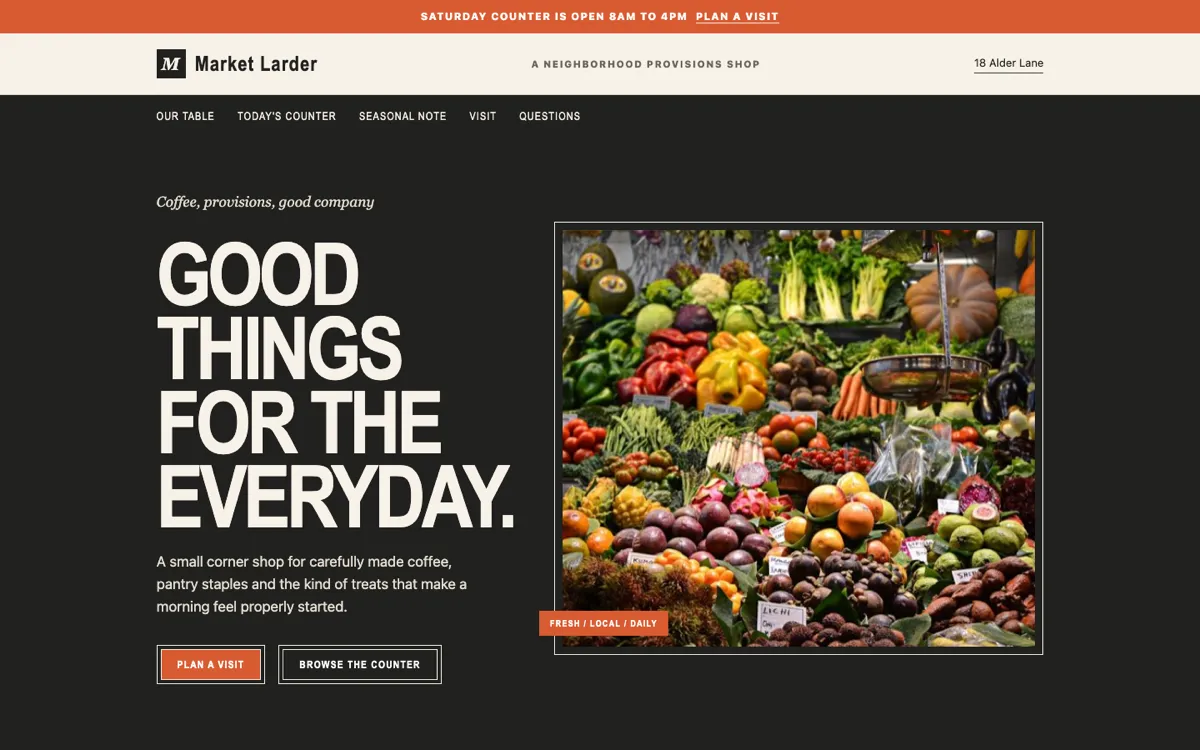 Market Larder