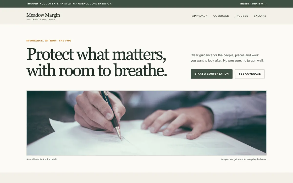 Meadow Margin Insurance Agent
