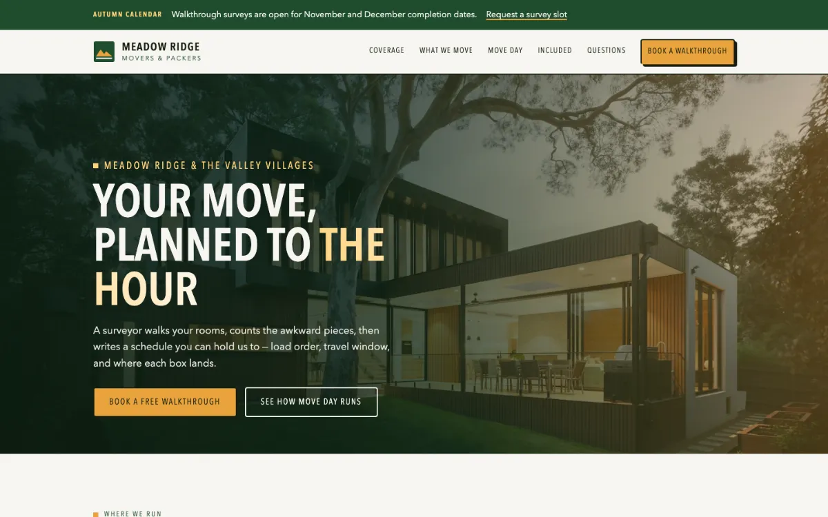 Meadow Ridge Movers