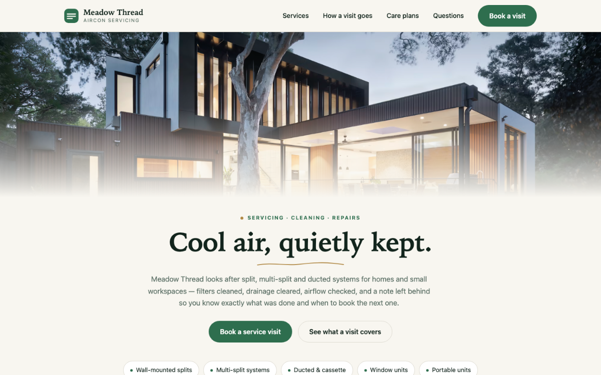 Meadow Thread Aircon Servicing