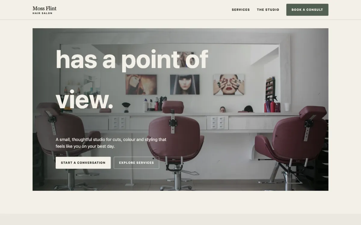 Moss Flint Hair Salon