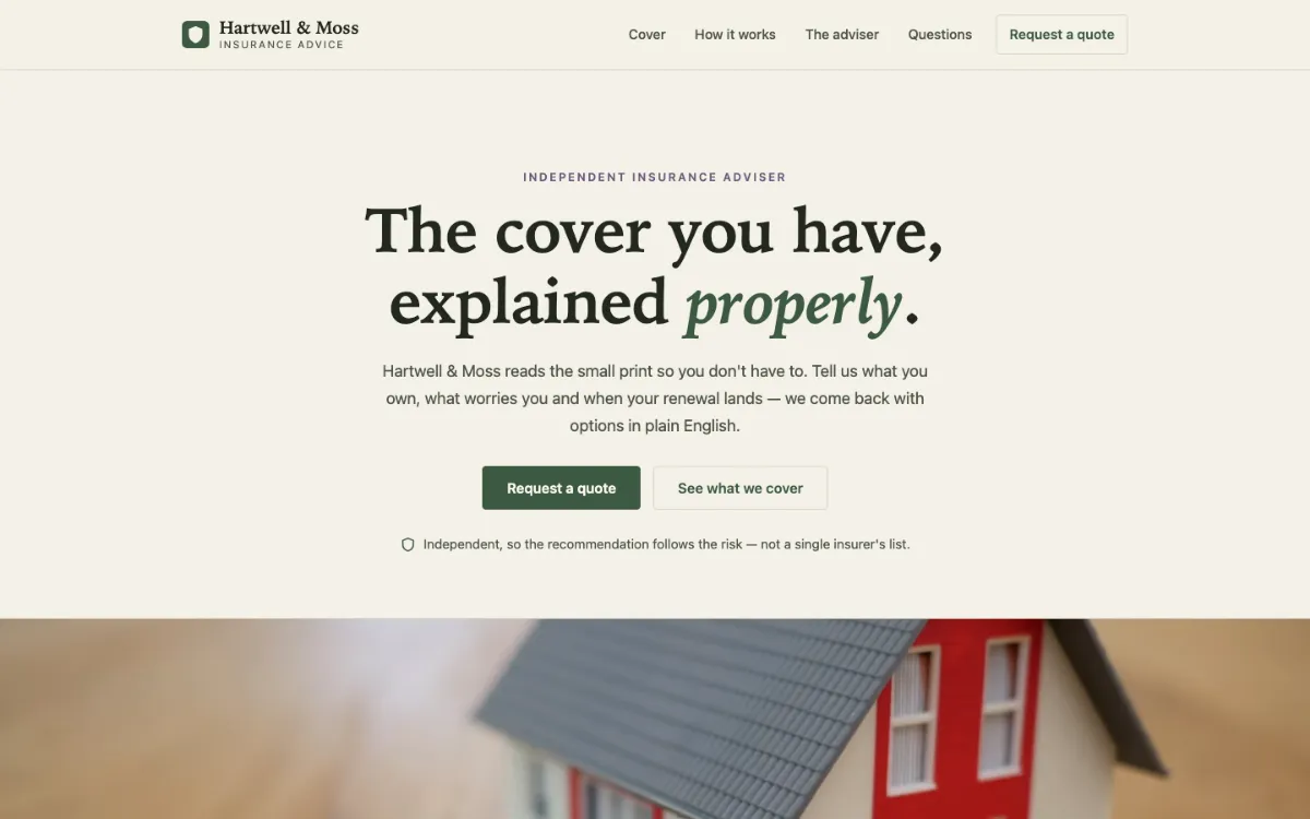Moss Paper Insurance Agent