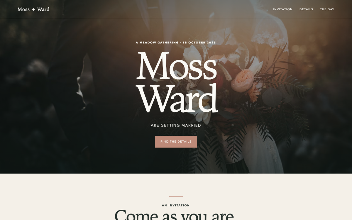 Moss Ward Wedding