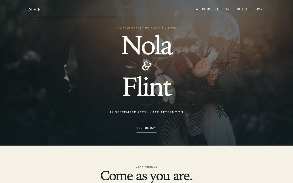 Nola Flint Wedding