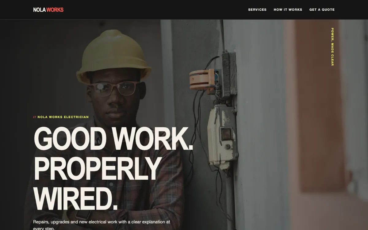 Nola Works Electrician
