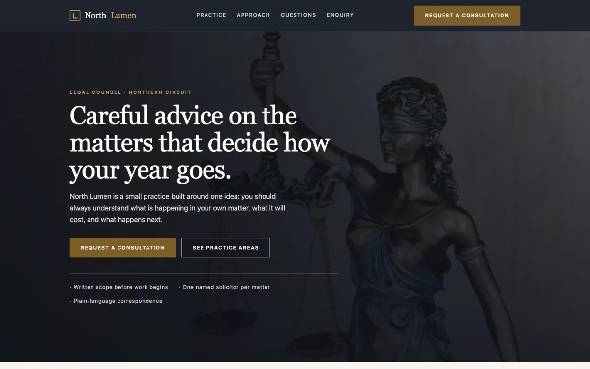North Lumen Lawyer