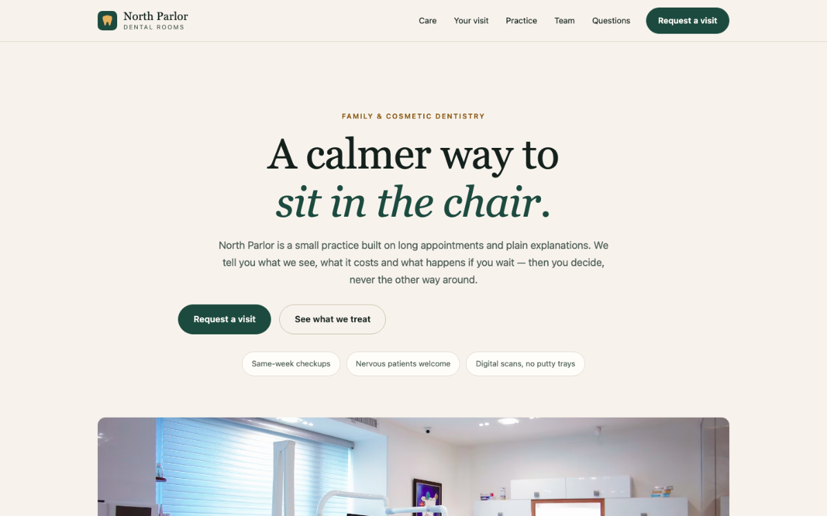 North Parlor Dentist
