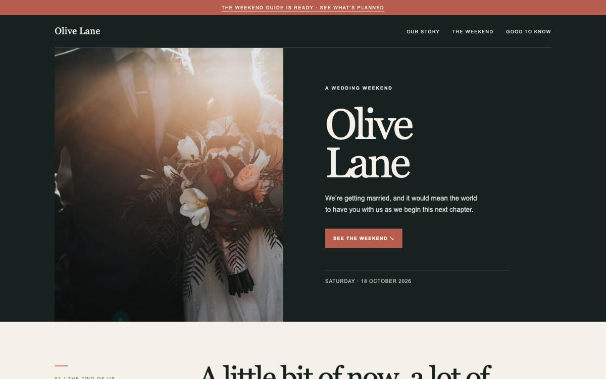 Olive Lane Wedding