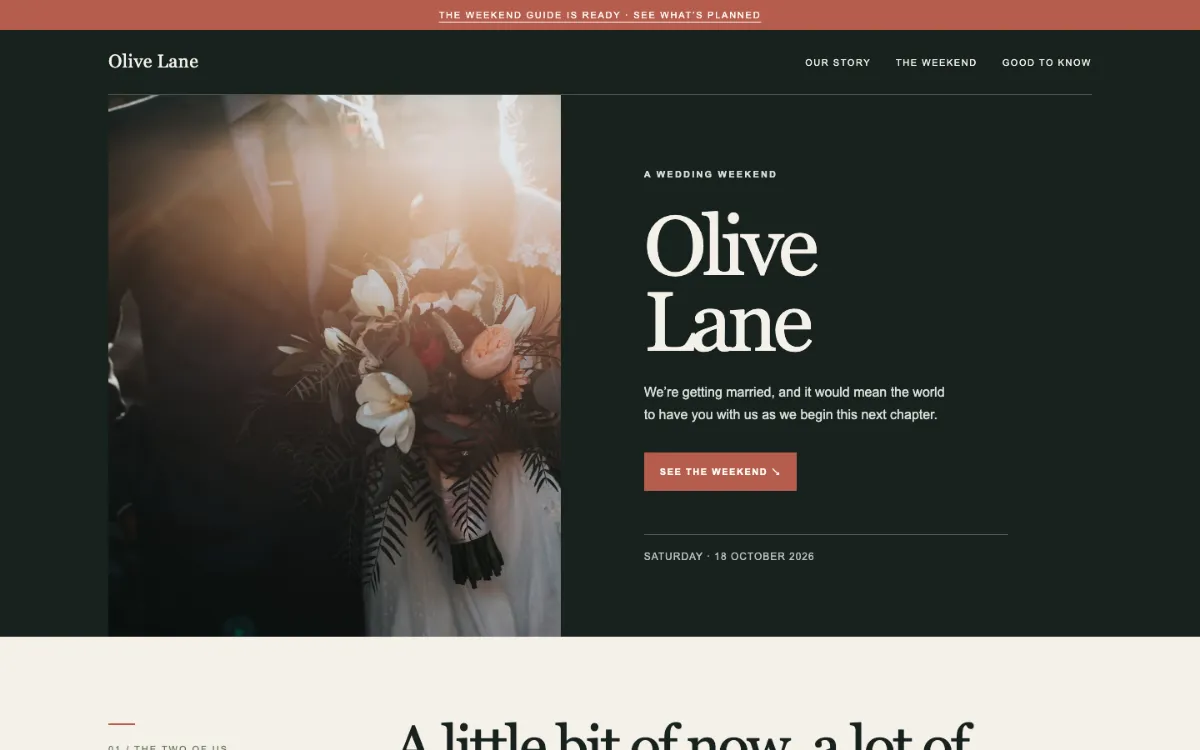 Olive Lane Wedding