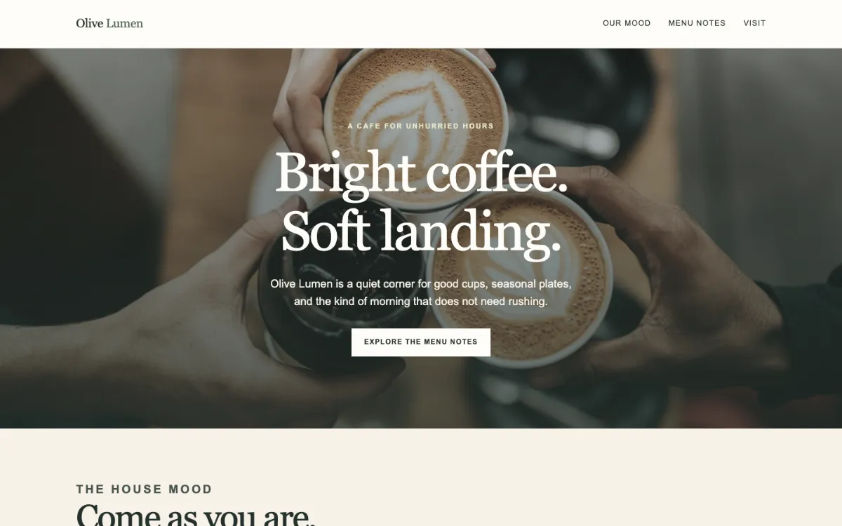 Olive Lumen Cafe