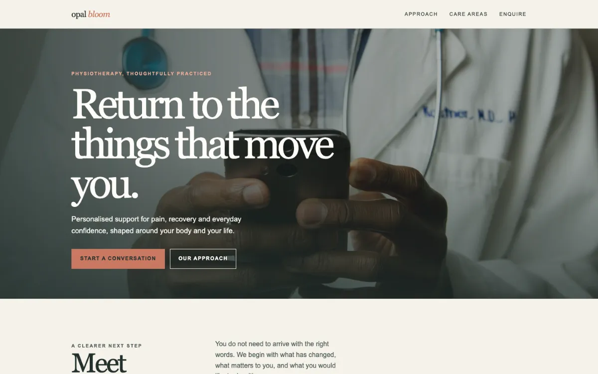 Opal Bloom Physiotherapist