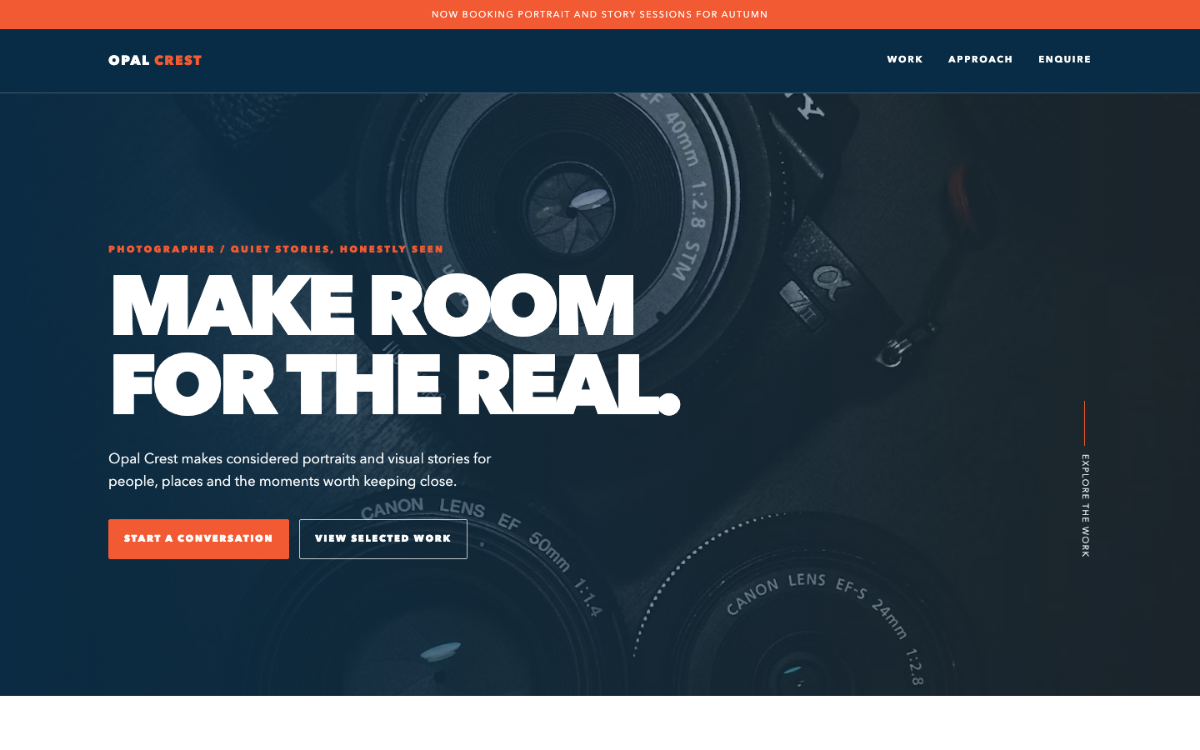Opal Crest Photographer