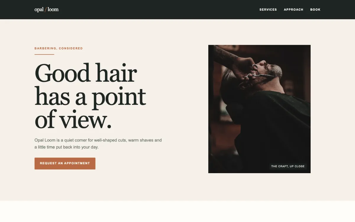 Opal Loom Barber