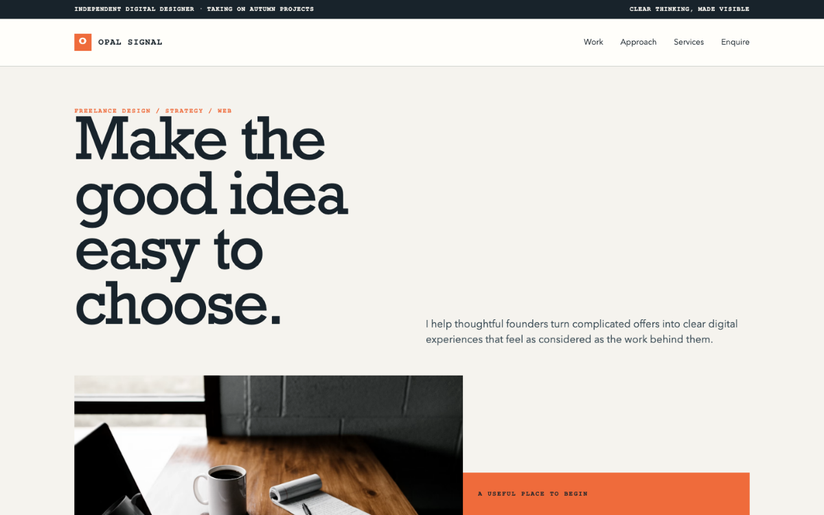 Opal Signal Freelancer
