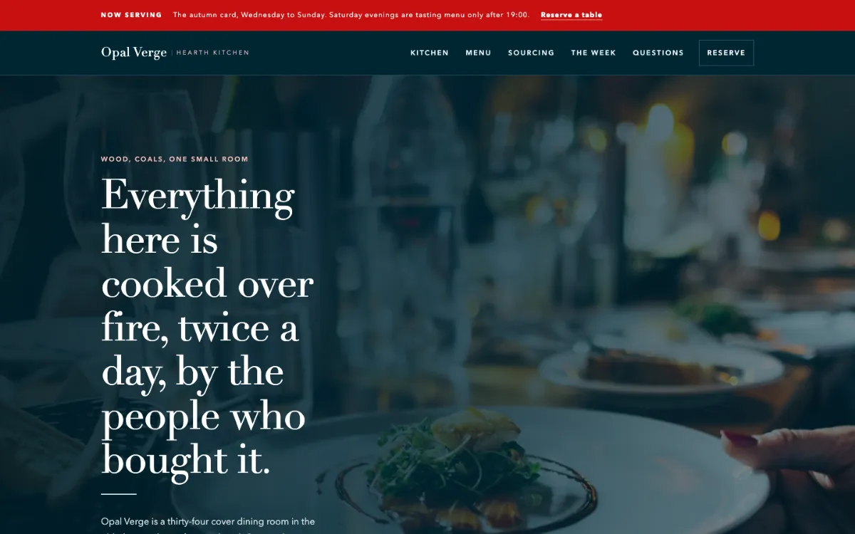 Opal Verge Restaurant
