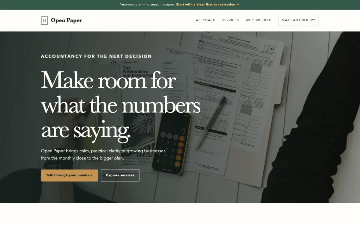 Open Paper Accountant
