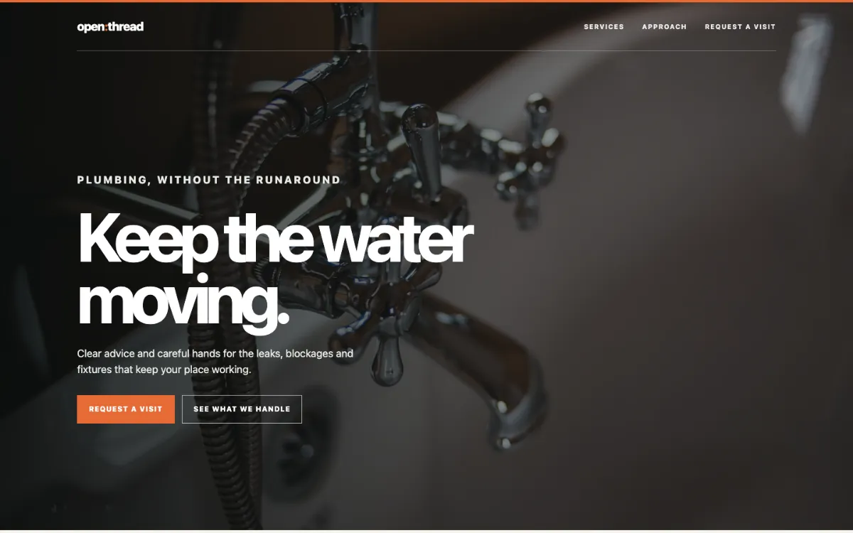 Open Thread Plumber