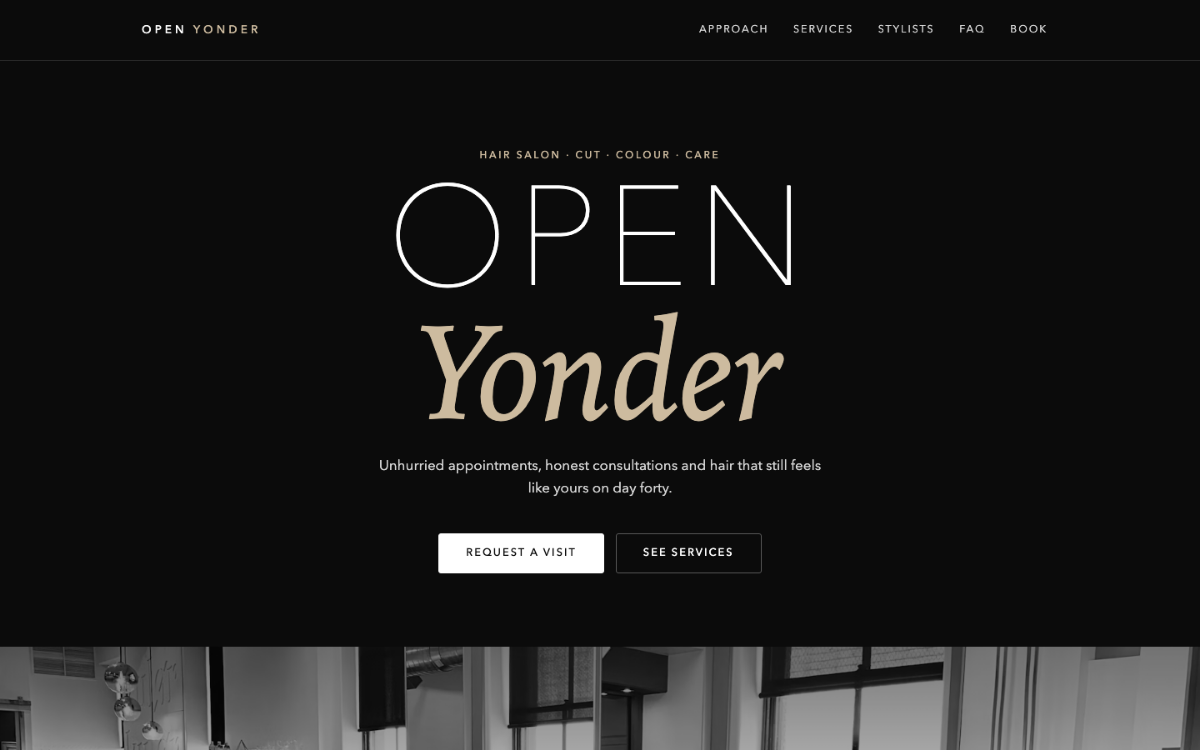 Open Yonder Hair Salon