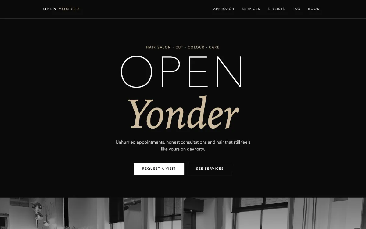 Open Yonder Hair Salon