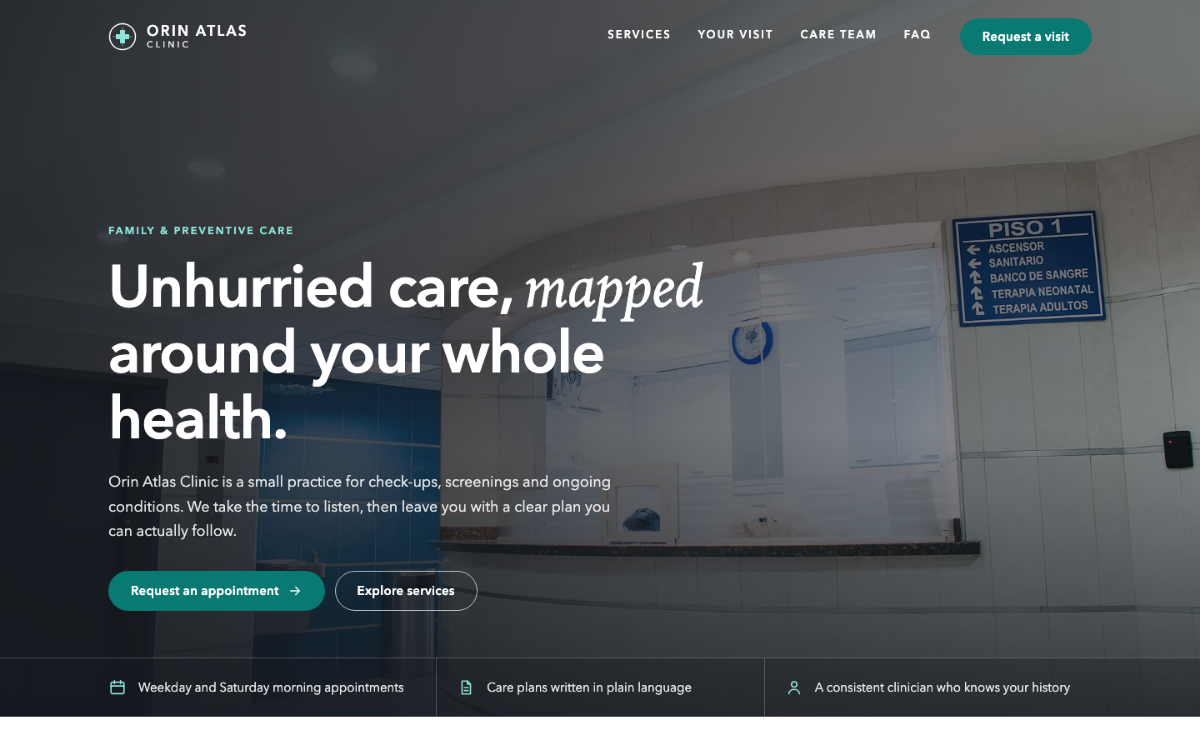 Orin Atlas Clinic