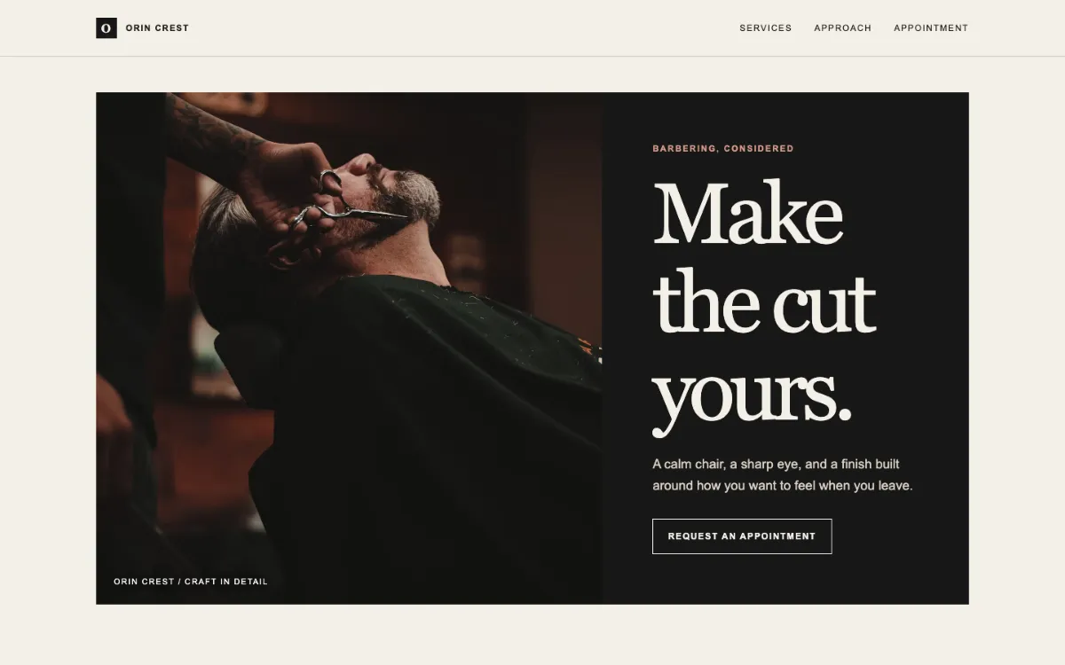 Orin Crest Barber