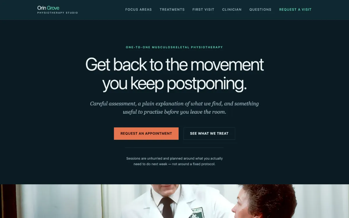 Orin Grove Physiotherapist