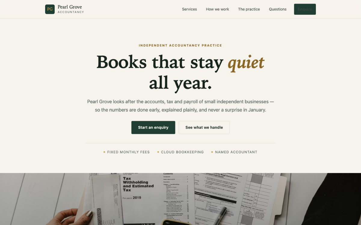 Pearl Grove Accountant
