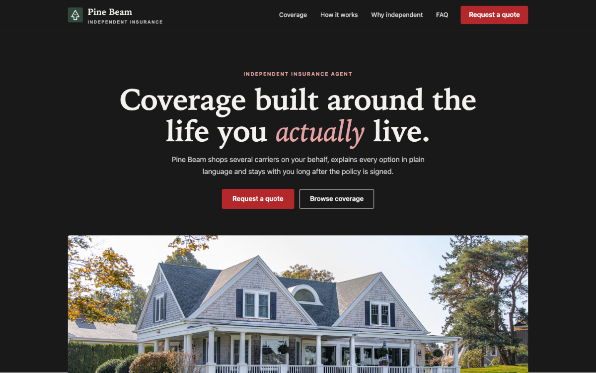 Pine Beam Insurance Agent
