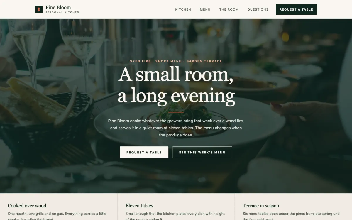 Pine Bloom Restaurant